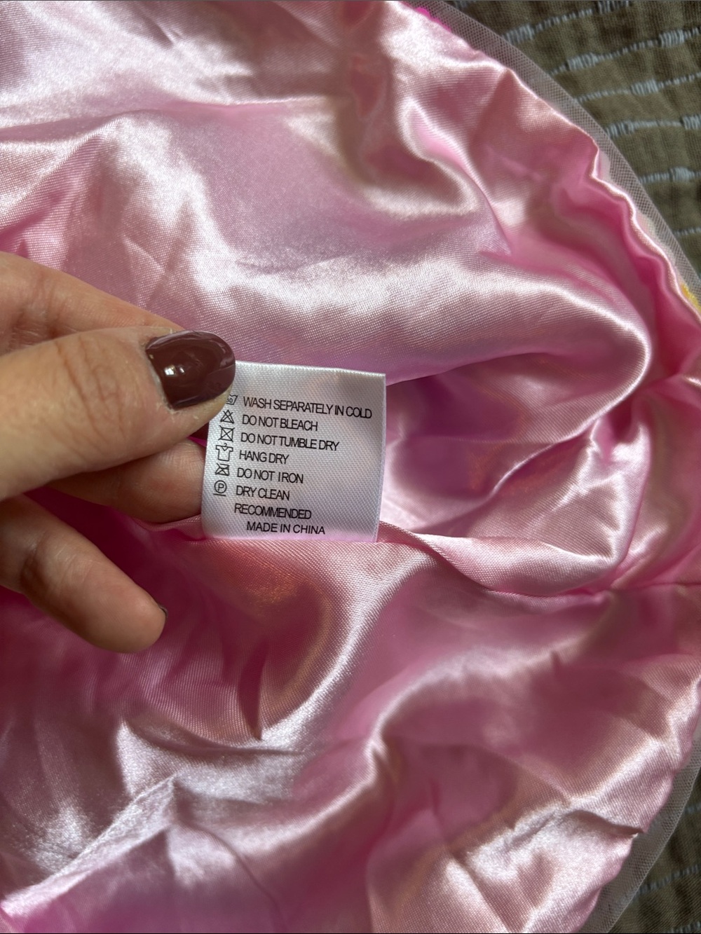 Lola + The Boys Size 6 Candy Hearts Sequin Skirt Pink Iridescent Elastic Waist - Picture 4 of 6